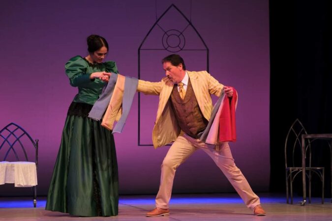 Teatrul Municipal Tony Bulandra din Târgoviște prezintă un spectacol remarcabil intitulat „Madame Bovary”, regizat de Mc Ranin