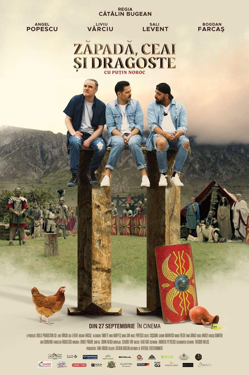 Premiera filmului românesc "Zăpadă, Ceai și Dragoste cu puțin Noroc" la Cinema Independența va avea loc pe 27 septembrie, începând cu ora 16:00