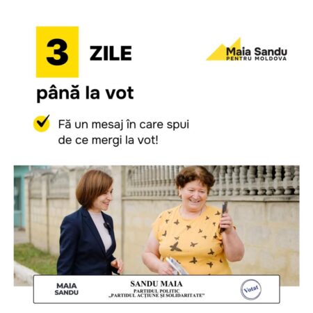 Autoritatea Electorală Permanentă (AEP) a anunțat că duminică, 20 octombrie 2024, va organiza două secții de votare pentru cetățenii moldoveni