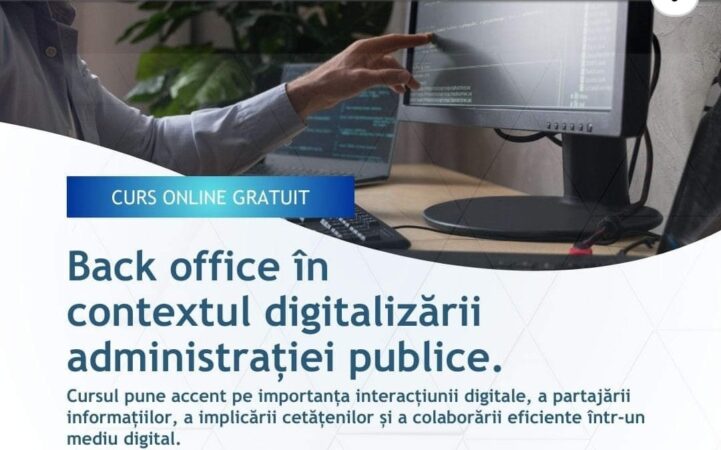 Cursuri gratuite pentru funcționarii publici: Îmbunătățirea competențelor digitale