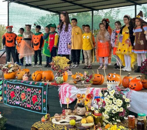 Școala Colacu din Răcari a găzduit recent Târgul de Toamnă, un eveniment dedicat frumuseții acestui anotimp, sub deviza „Ce e toamna, dragi copii? Anotimp de bucurii!”.