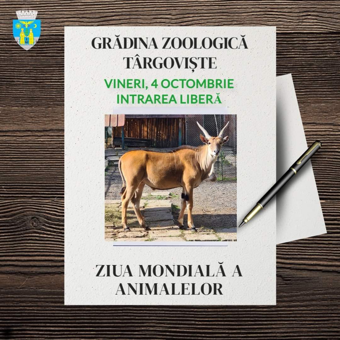 Grădina Zoologică din Târgoviște a pregătit o surpriză deosebită pentru iubitorii de animale cu ocazia Zilei Mondiale a Animalelor.