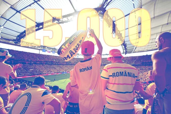  Fanii echipei naționale de fotbal a României s-au mobilizat într-un mod remarcabil pentru meciurile din Liga Națiunilor, vânzând 15.000 d