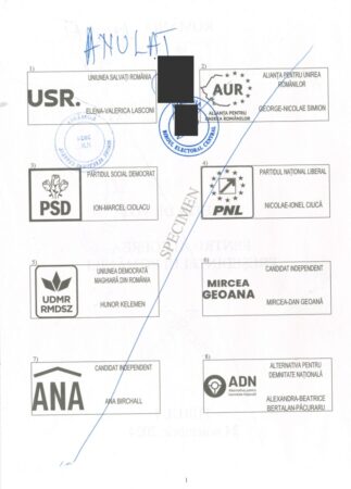 Biroul Electoral Central (BEC) a anunțat  că machetele buletinelor de vot pentru alegerile prezidențiale din 2024, au fost finalizează.