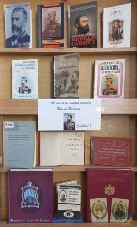 Comemorarea a 110 ani de la moartea Regelui Carol I la Biblioteca Județeană „Ion Heliade Rădulescu” Dâmbovița Sala de Lectură „Grigore Alexandrescu” a Bibliotecii Județene Dâmbovița a pregătit o expoziție de cărți pentru a marca 110 ani de la moartea celui mai longeviv Rege al României, Carol I.