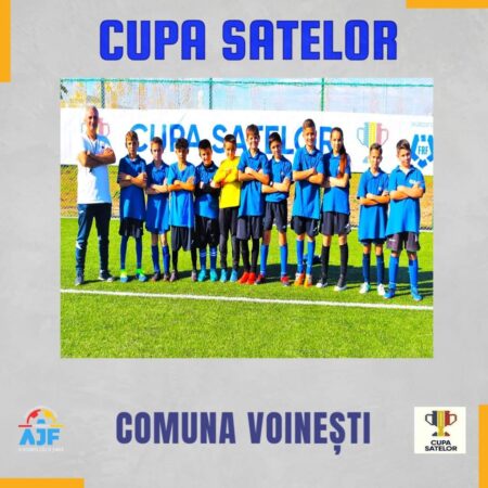 Comuna Voinești s-a înscris  la noua  ediție a Cupei Satelor. 