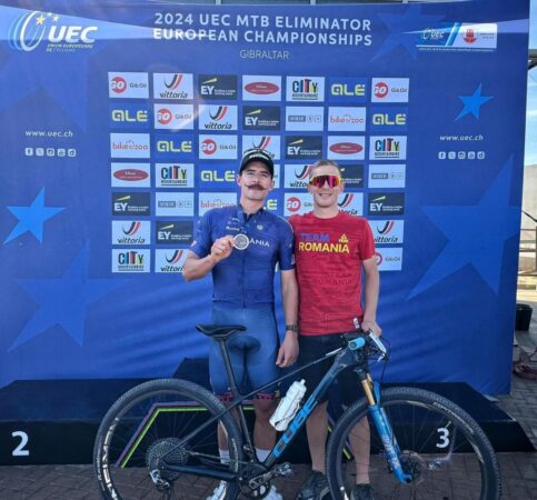 Ede Molnár, legitimat la CS Dinamo | BikeXpert Racing Team, a luptat pentru a-și apăra titlul european, obținut anul trecut.