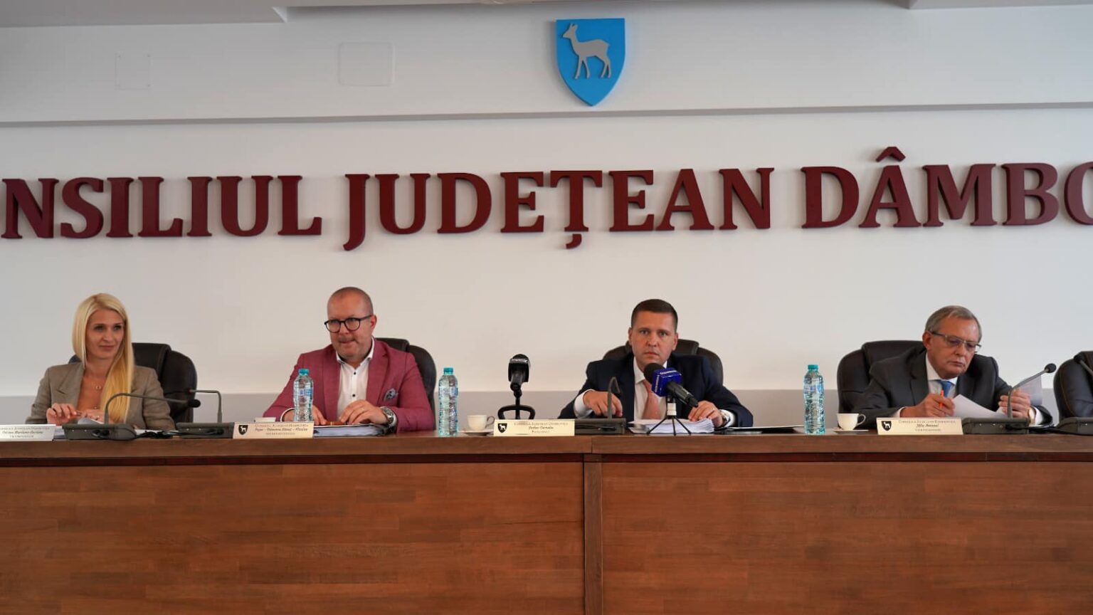 Ieri, în cadrul unei ședințe extraordinare a Consiliului Județean Dâmbovița, Luciana Cristea și Antonel Jîjîie au fost aleși vicepreședinți