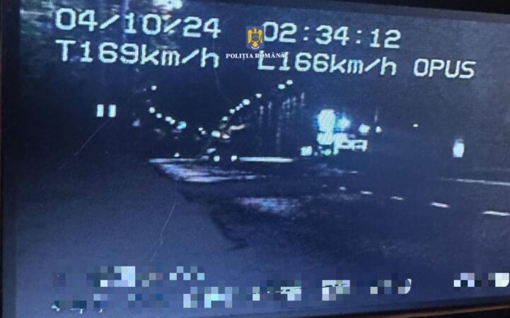 Polițiștii din cadrul Poliției Municipiului Târgoviște - Biroul Rutier au surprins în trafic, pe DN 72 - Șoseaua Găești, pe sensul Târgoviște către Găești