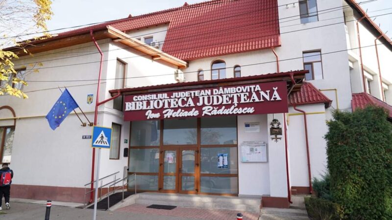 Noi dotări pentru bibliotecile din Dâmbovița: Investiții majore în educația digitală, făcute de CJ Dâmbovița Președintele Consiliului Județean Dâmbovița, Corneliu Ștefan, a anunțat ieri o serie de investiții semnificative în domeniul educației digitale