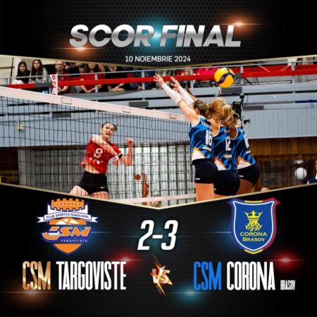 CSM Târgoviște a pierdut  dramatic în fața CSM Corona Brașov,  a trăit un meci plin de emoții, dar, din păcate, nu a reușit să înfrunte CSM