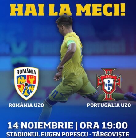 Pe 14 noiembrie, ora 19:00, Stadionul "Eugen Popescu" din Târgoviște va găzdui un duel spectaculos în cadrul etapei a 4-a a Ligii Elitelor U20.
