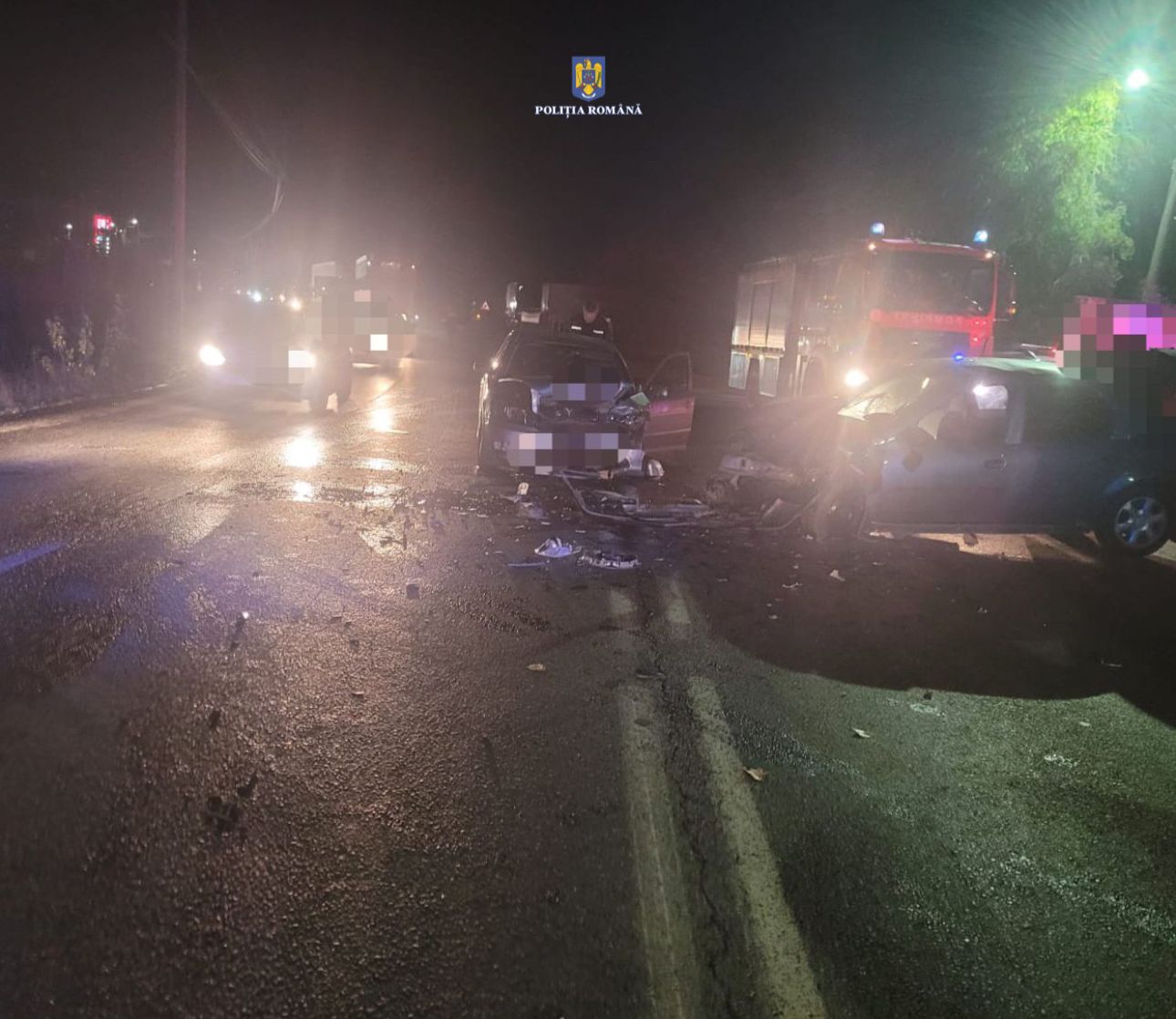 Un accident rutier grav a avut loc aseară pe drumul național 72 Târgovișt- Găești, în localitatea Dumbrava.