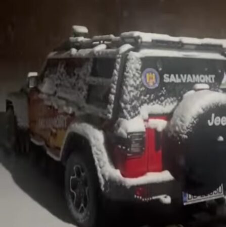 Începând de joi dimineață, iarna și-a intrat în drepturi în zona montană Padina-Peștera, iar meteorologii au emis și un COD ROȘU