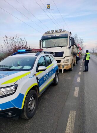 Operațiunea Truck&Bus pe drumurile din Dâmbovița În perioada 11-17 noiembrie a.c., sub coordonarea Direcţiei Rutiere din cadrul Inspectoratului General al Poliţiei Române,