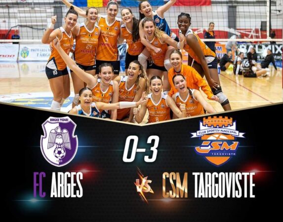 CSM Târgoviște a demonstrat încă o dată că este o forță de neoprit în voleiul feminin, câștigând categoric în deplasare împotriva echipei FC Argeș