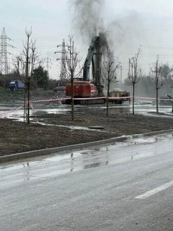 Zilele trecute, mai exact pe 13 noiembrie, Garda  de Mediu Dâmbovița a intervenit în localitatea Doicești, după ce un foraj