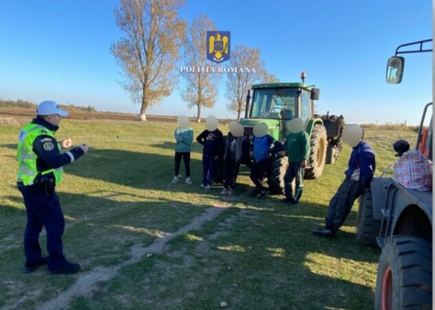 Polițiștii rutieri au desfășurat o amplă campanie de prevenire și control în mediul rural, axată pe circulația tractoarelor și utilajelor agricole și forestiere pe drumurile publice. 