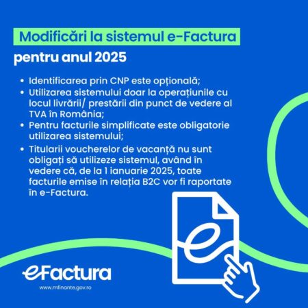 Au fost adoptate modificări importante pentru implementarea sistemului național RO e-Factura, care aduce o serie de schimbări esențiale pentru persoanele fizice și juridice. 
