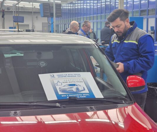 Registrul Auto Român emite, începând din 1 decembrie, certificatul RAR Auto-Pass, un document digital care poate