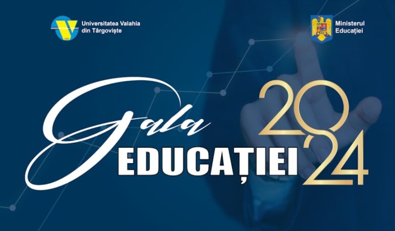 În perioada 17-18 decembrie 2024, Universitatea „Valahia” din Târgoviște va organiza un eveniment deosebit, dedicat recunoașterii meritelor în educație: „Gala Educației” – ediția 2024. 