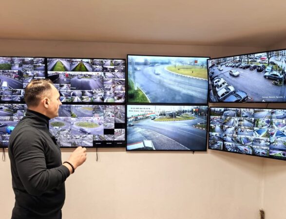 A doua etapă de extindere a sistemului de monitorizare video a fost finalizată.