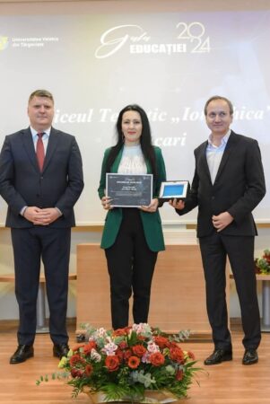 Liceul Teoretic „Ion Ghica” din Răcari a fost premiat cu Diplomă de Excelență la Gala Educației 2024, un eveniment prestigios
