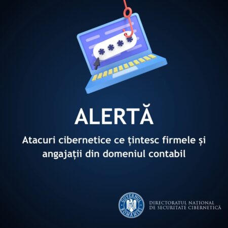 Un val masiv de atacuri cibernetice a fost detectat de către Directoratul Național de Securitate Cibernetică (DNSC), vizând în mod special companiile