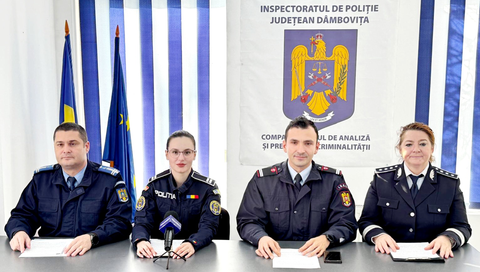 În perioada 24-26 ianuarie 2025, jandarmii, polițiștii și pompierii din județul Dâmbovița vor fi prezenți pe teren pentru a asigura un climat de ordine publică