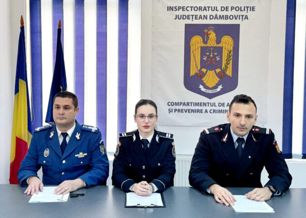 Jandarmii dâmbovițeni asigură ordinea publică cu ocazia Bobotezei și a Sfântului Ioan Botezătorul În ziua marii sărbători a Botezului Domnului (Bobotează) și a Sfântului Ioan Botezătorul, jandarmii dâmbovițeni vor fi prezenți