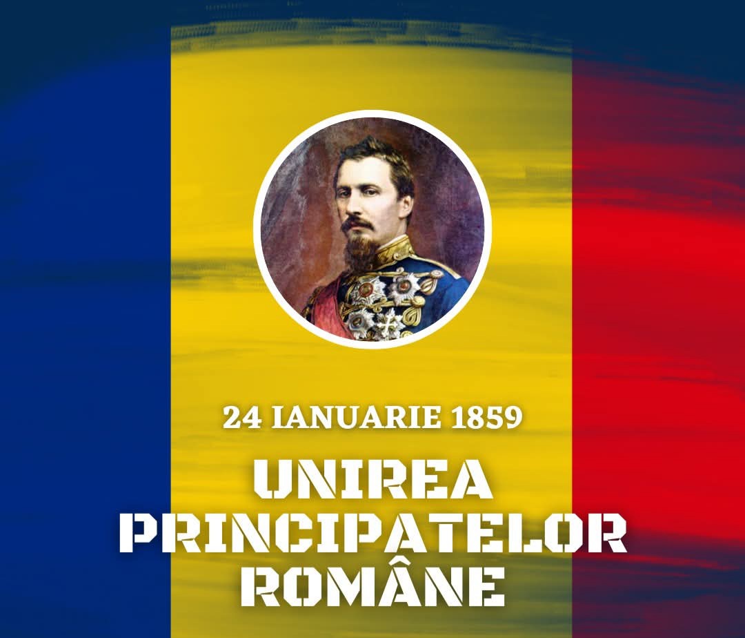 Astăzi, pe 24 ianuarie, România marchează un moment esențial din istoria sa: Mica Unire din 1859, atunci când Țara Românească și Moldova