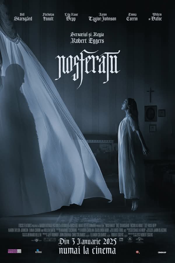 Nosferatu, filmul care a marcat o eră în cinematografia horror, revine cu o reinterpretare uluitoare! Dacă ești pregătit să pătrunzi