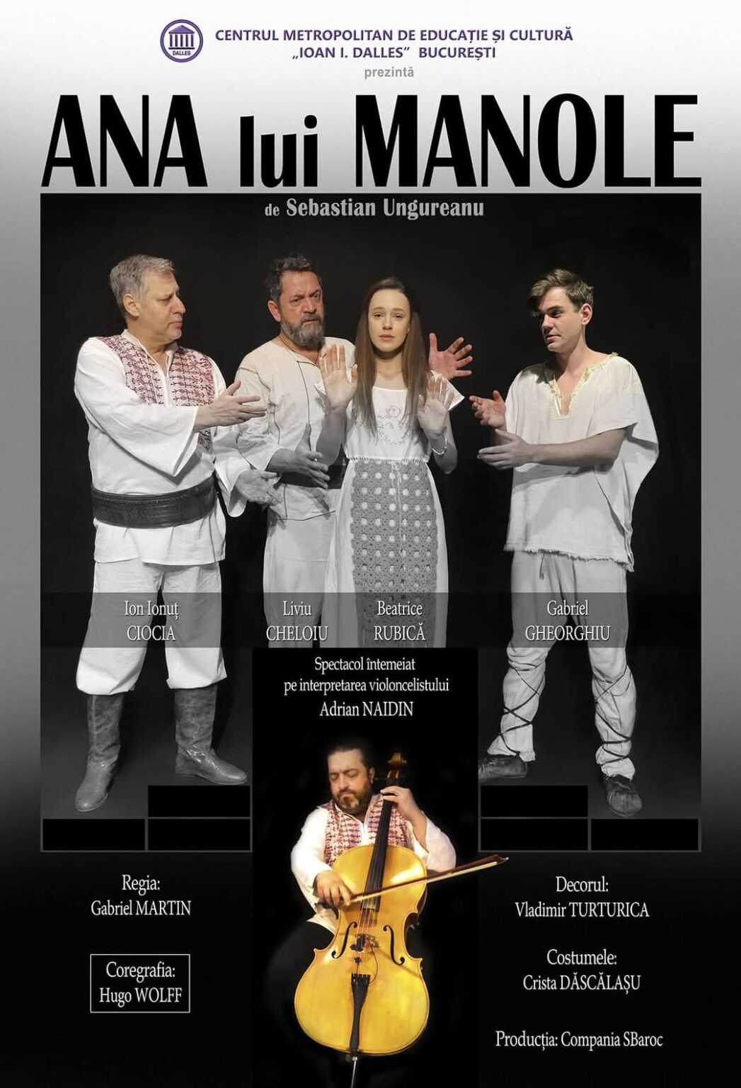 La Teatrul „Tony Bulandra” din Târgoviște: „Ana lui Manole”, un omagiu adus Zilei Culturii Naționale În data de 15 ianuarie 2025, Târgoviște va găzdui un eveniment cultural deosebit, cu ocazia Zilei Culturii Naționale – Eminesciana.