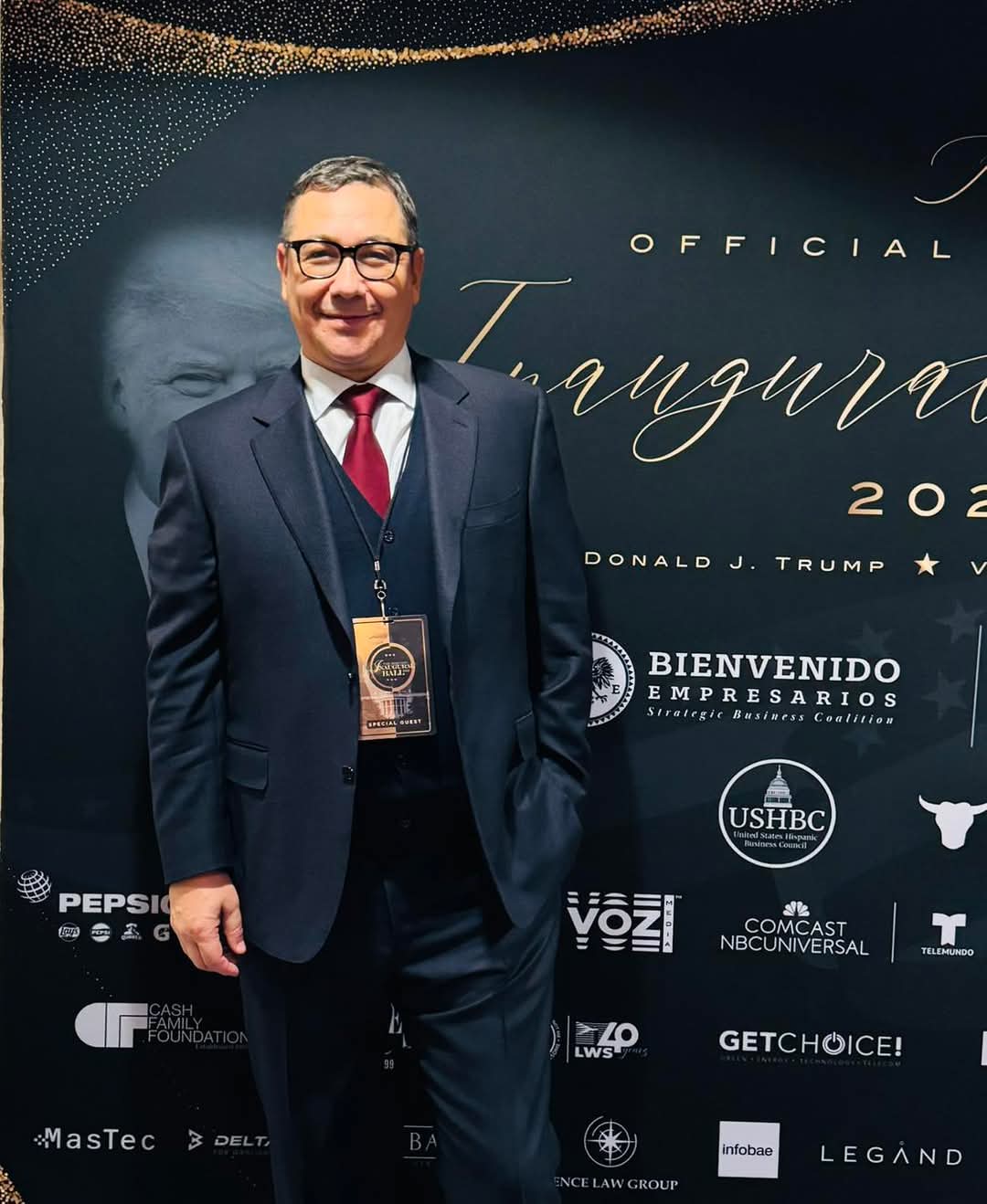 Deputatul PSD Dâmbovița și fostul premier al României, Victor Ponta, se află în Statele Unite ale Americii, unde participă la evenimentele organizate cu ocazia inaugurării