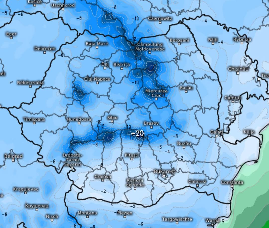 Vremea severă se instalează, începând de astăzi, 10 ianuarie 2025, România se va confrunta cu o schimbare semnificativă a vremii