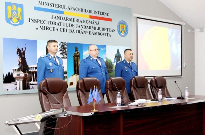 Jandarmeria Dâmbovița a prezentat ieri   în cadrul unei conferințe de presă, bilanțul activității din anul 2024, evidențiind realizările și rezultatele