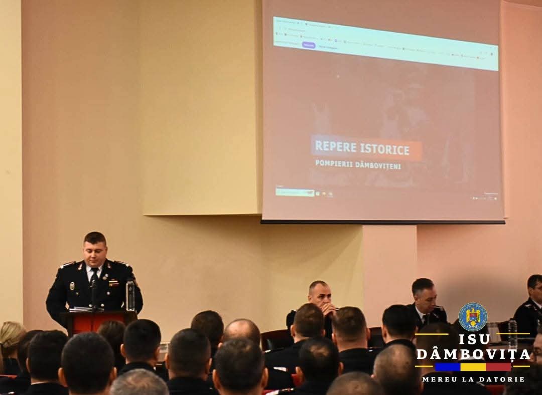 Inspectoratul pentru Situații de Urgență "Basarab I" al județului Dâmbovița a prezentat raportul de evaluare a activității pe anul 2024, un an marcat de o activitate intensă și de succes în sprijinul comunității.