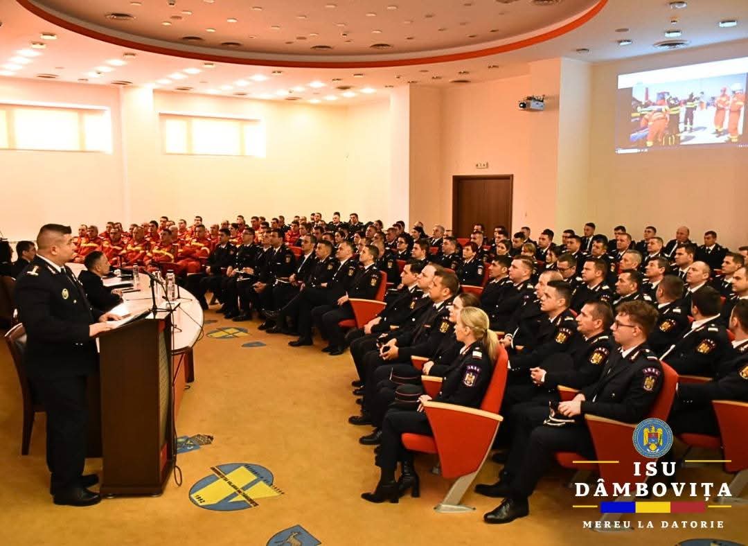 Inspectoratul pentru Situații de Urgență "Basarab I" al județului Dâmbovița a prezentat raportul de evaluare a activității pe anul 2024, un an marcat de o activitate intensă și de succes în sprijinul comunității.