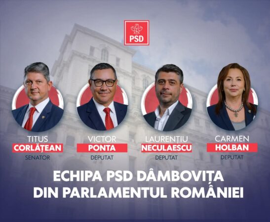 A fost făcut publică lista completă a comisiilor parlamentare în care activează cei mai importanți reprezentanți ai Dâmboviței în Camera Deputaților și Senat.