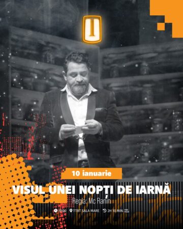 Teatrul Tony Bulandra din Târgoviște te invită la un spectacol de neuitat: „Visul unei nopți de iarnă” În data de 10 ianuarie 2025, ora 19:00, Teatrul Tony Bulandra din Târgoviște îți oferă ocazia de a pătrunde într-o lume plină de romantism și emoție