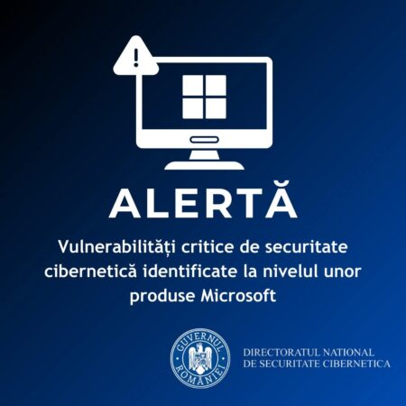 Alertă de securitate cibernetică: Vulnerabilități critice descoperite în produsele microsoft Într-o alertă recentă emisă de Direcția Națională de Securitate Cibernetică (DNSC), au fost identificate vulnerabilități critice de securitate în anumite produse Microsoft, care ar putea expune date sensibile și resurse importante organizațiilor și utilizatorilor.