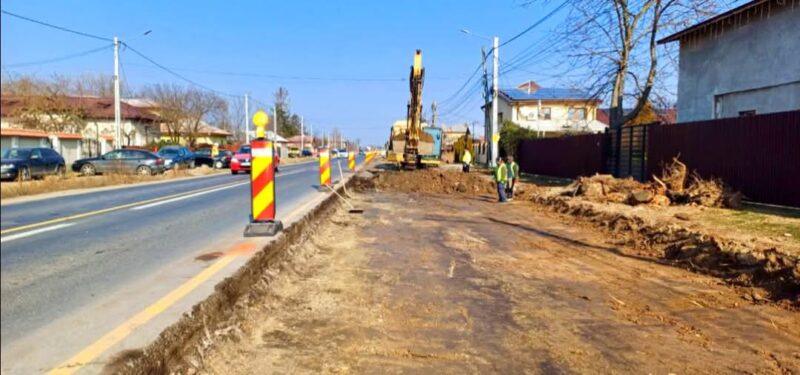 Proiectul de lărgire a DN 71 între Bâldana și Târgoviște progresează, utilitățile au fost relocate și au demarat execuția casetelor În cadrul proiectului de modernizare a drumului național DN 71, care va asigura lărgirea acestuia la 4 benzi între localitățile Bâldana și Târgoviște