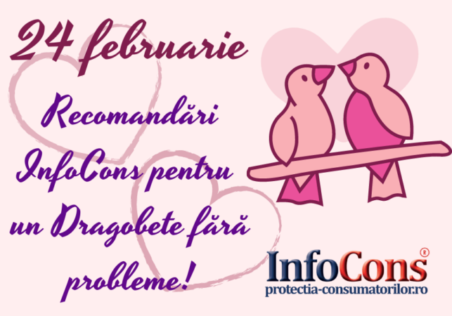 Atenție de unde cumpărați cadourile de Dragobete: Recomandările ANPC pentru cumpărături sigure Cu ocazia sărbătorii de Dragobete, Autoritatea Națională pentru Protecția Consumatorilor (ANPC) atenționează toți consumatorii să fie vigilenți la achizițiile de cadouri