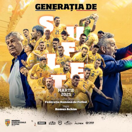 „Generația de Suflet”: Povestea Naționalei României va fi spusă într-o mini-serie documentar, disponibilă din martie 2025 În martie 2025, pasionații de fotbal și fanii Naționalei României vor putea retrăi momentele istorice care au unit întreaga țară.