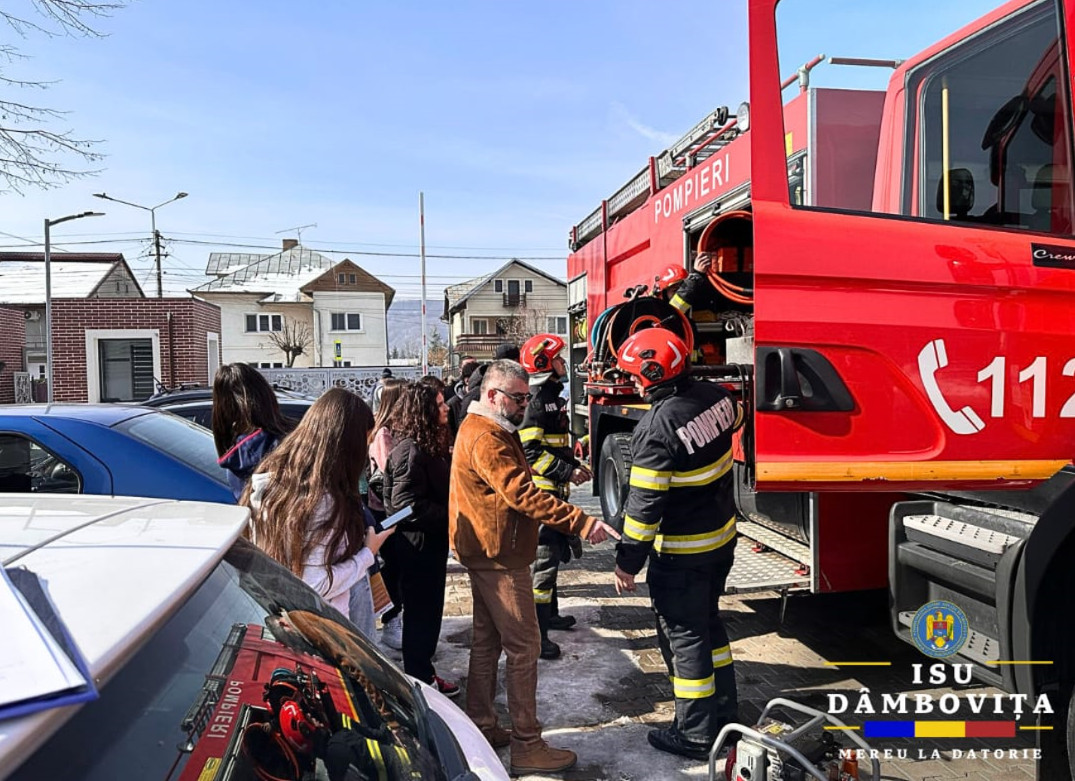 Săptămâna Protecției Civile în județul Dâmbovița.Un om informat este un om protejat!
