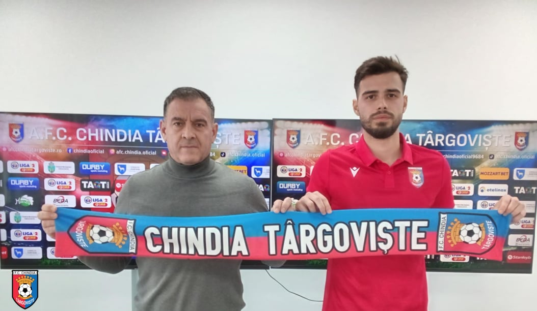 Chindia Târgoviște a adus în lotul său și pe Vlad Antonio, un fotbalist cu experiență în Liga 2 și competițiile internaționale de juniori. Mijlocașul de 25 de ani, care a evoluat de-a lungul carierei la echipe precum CSM Focșani, CSA Steaua București, Corvinul Hunedoara, Farul Constanța și Viitorul Constanța, se alătură grupării dâmbovițene cu speranța de a contribui la succesul echipei.