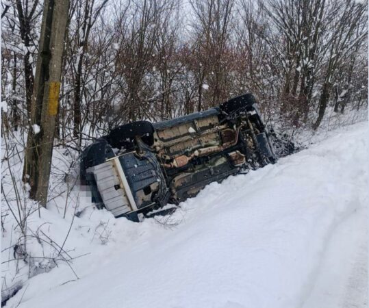 Ieri după-amiază, pe 18 februarie a.c., un accident rutier grav, a avut loc pe drumul comunal 146 din satul Udrești, comuna Ulmi.