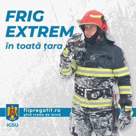 Atenție, dâmbovițeni! Urmează trei zile de ger extrem În următoarele zile, județul Dâmbovița se va confrunta cu un val de frig extrem, iar temperaturile vor scădea considerabil. Autoritățile recomandă tuturor să ia măsuri pentru a-și proteja sănătatea și siguranța în această perioadă extremă de vreme.