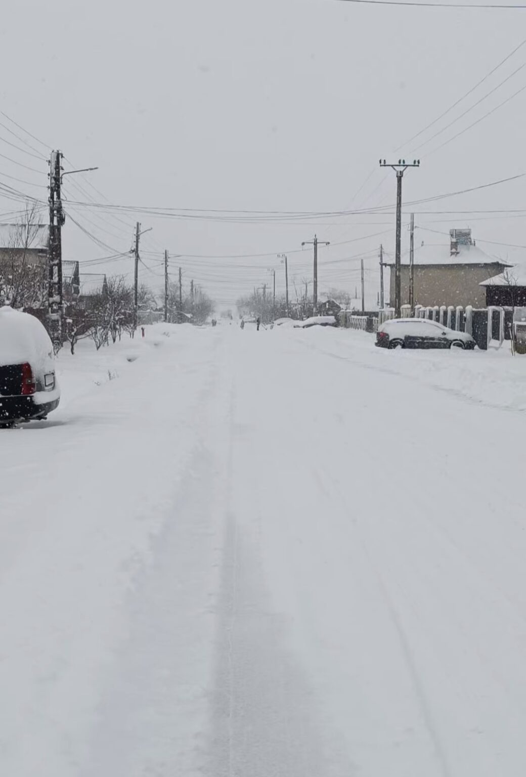 Iarna a lovit fără milă în Dâmbovița: Comuna Răscăeți acoperită de zăpadă, drumurile nedeszăpezite Răscăeți, județul Dâmbovița , 18 februarie 2025, ora 09:20 .