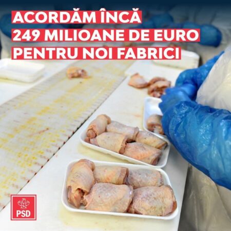  Producția de carne românească a înregistrat o creștere semnificativă anul trecut, datorită programelor de sprijin destinate fermierilor din sectorul zootehnic, a anunțat Ministrul Agriculturii și Dezvoltării Rurale, Florin Barbu.